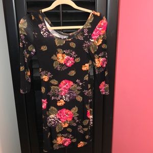 Floral Bodycon Dress